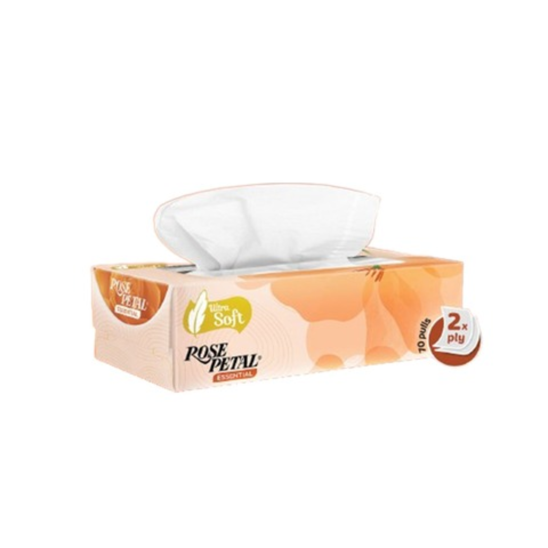 Rosepetal Essential Pack Tissue Box 70 Pulls