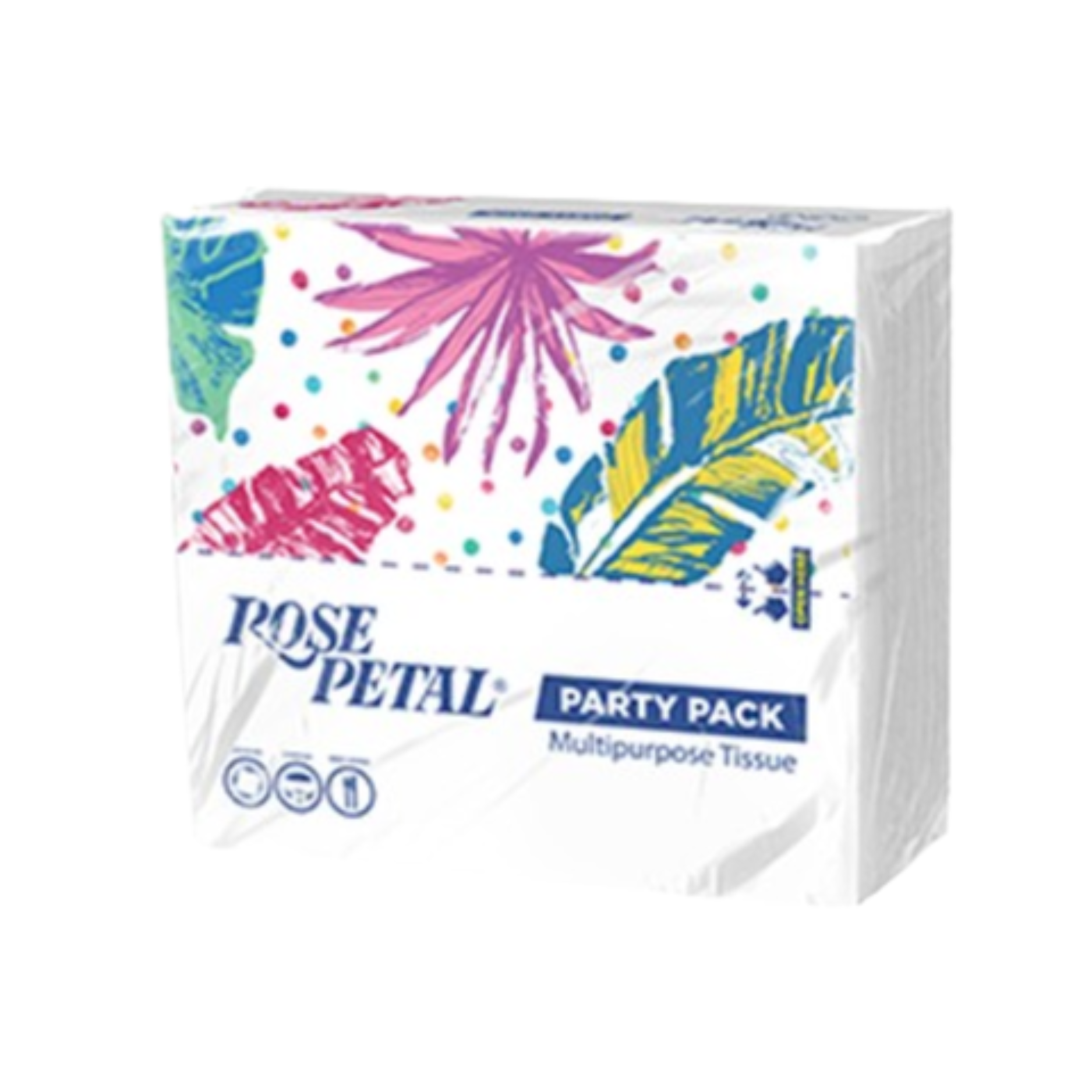 Rosepetal Party Pack White 300' Sheets