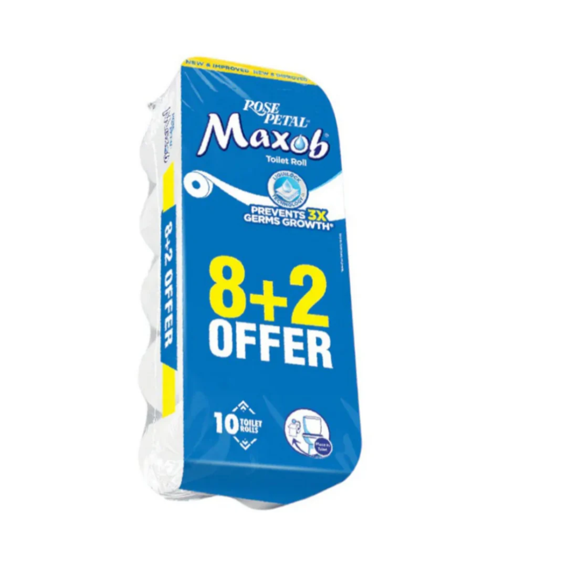 Maxob Toilet Roll (8+2) Offer